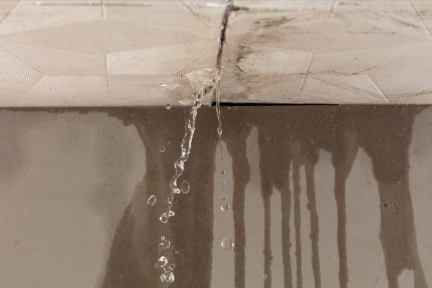 Professional Water Extraction technician working in Flower Mound, TX